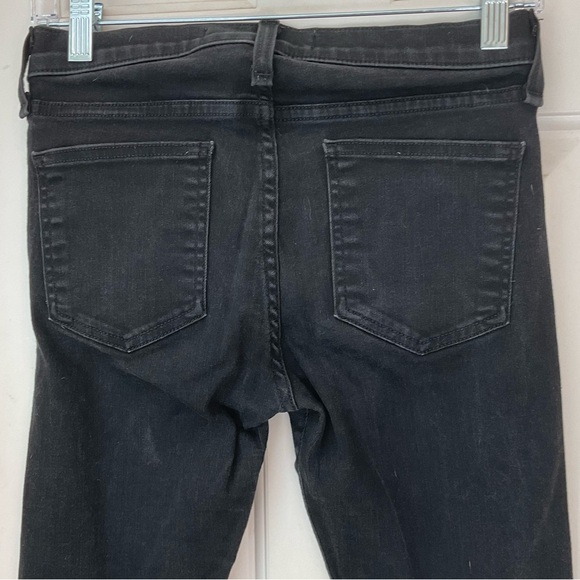 VERONICA BEARD Brooke 8.5" Rise Five-Pocket Skinny Jeans, Black, Size 26 - Picture 8 of 10